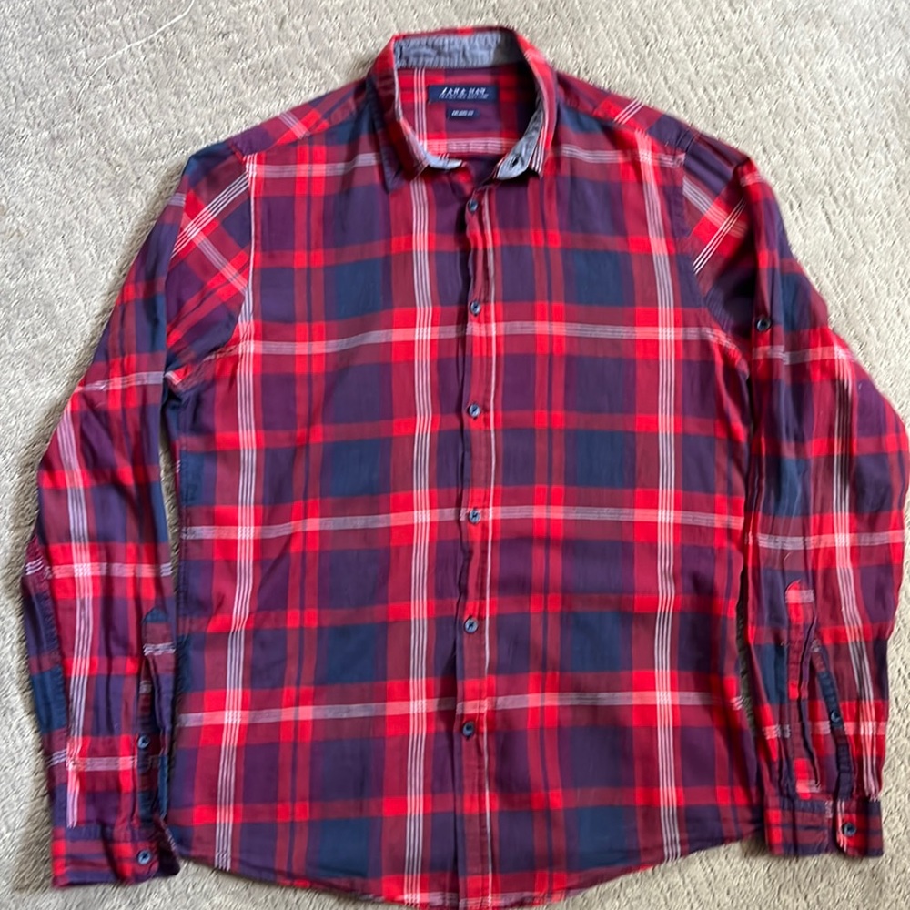 Zara Men’s Roll Up Casual Shirt